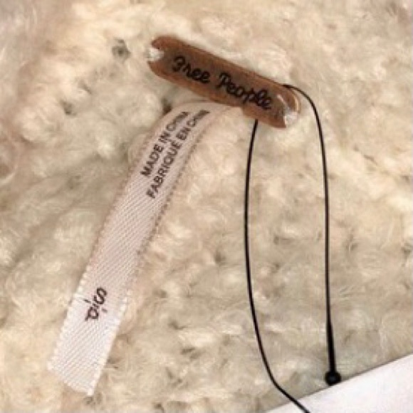 Free People Turn Around Sweater in Ivory Combo, Sz. S - Picture 7 of 8